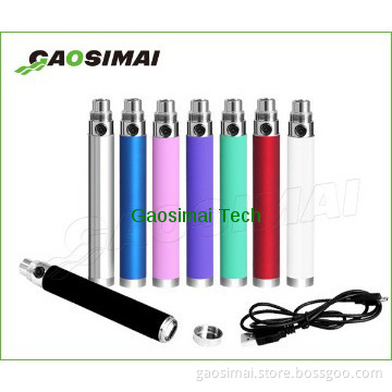 E cigarette Ego usb battery Ego t usb passthrough 650/900/1100mah